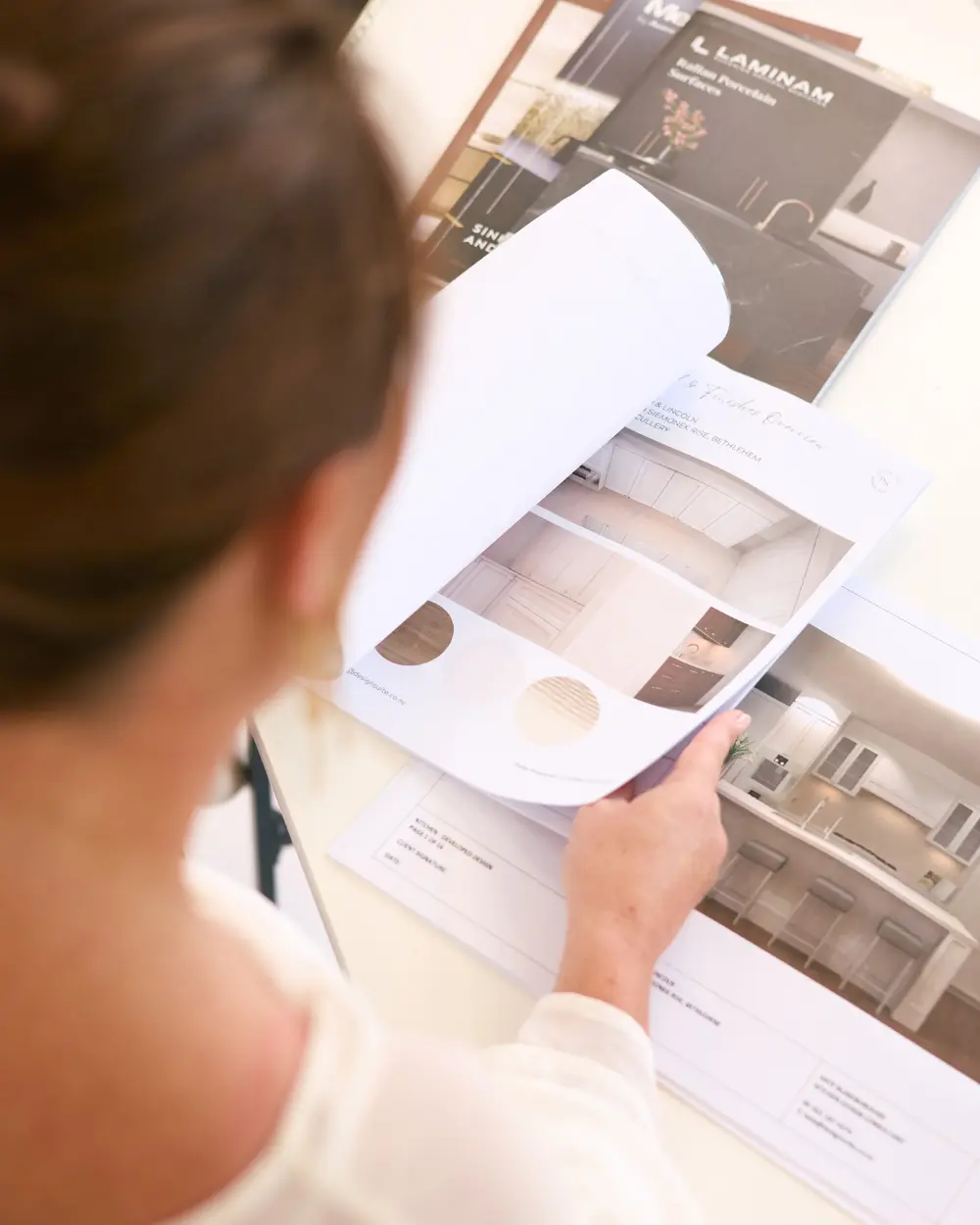 Kate Blakeborough, kitchen designer and founder of Design Suite, Bay of Plenty with client portfolio